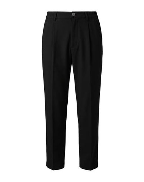Man Pants Black Size XL Polyester, Viscose, Elastane