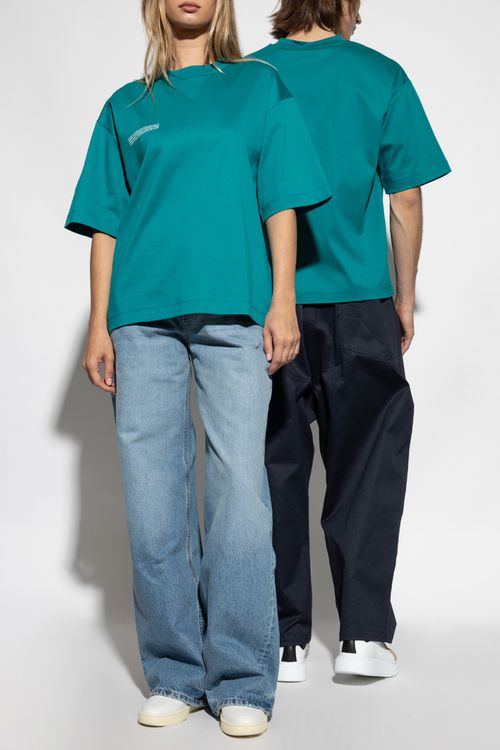 T-shirt With Print, Unisex, Green