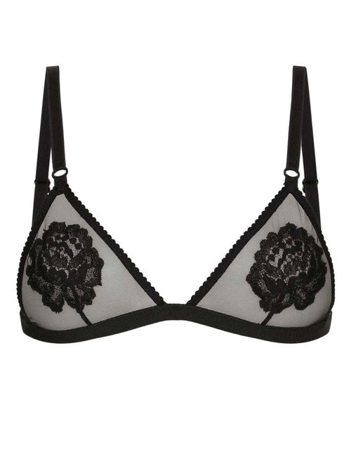 Soft cup triangle bra