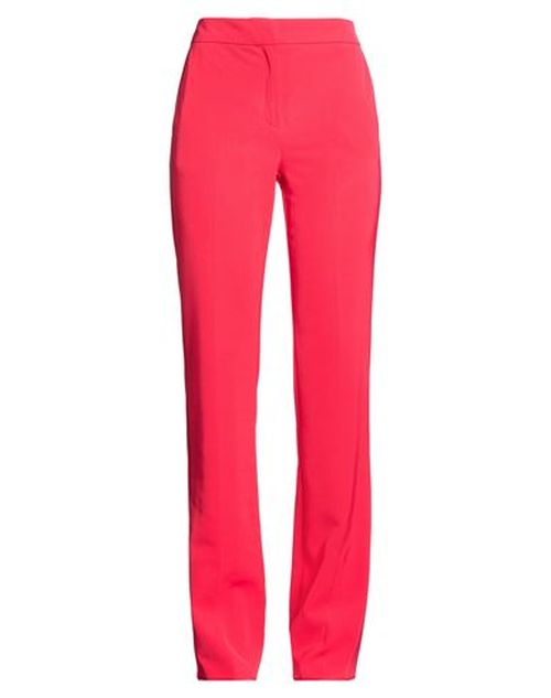 Woman Pants Red Size 6 Polyester, Elastane