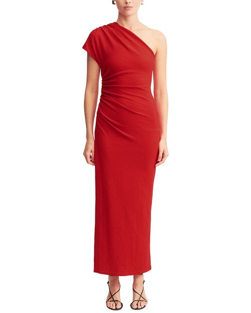 Beau Asymmetrical Midi Dress