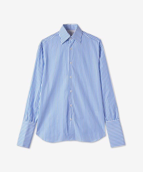 Women's Signature Button Up Striped Poplin Shirt