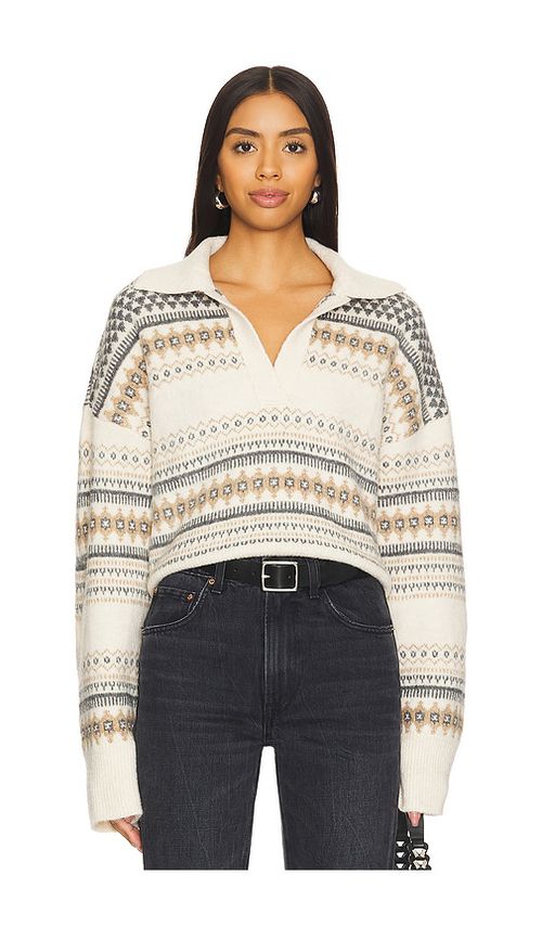 Tularosa STRICK MALIAH FAIRISLE in Ivory. Größe XS. Also in L