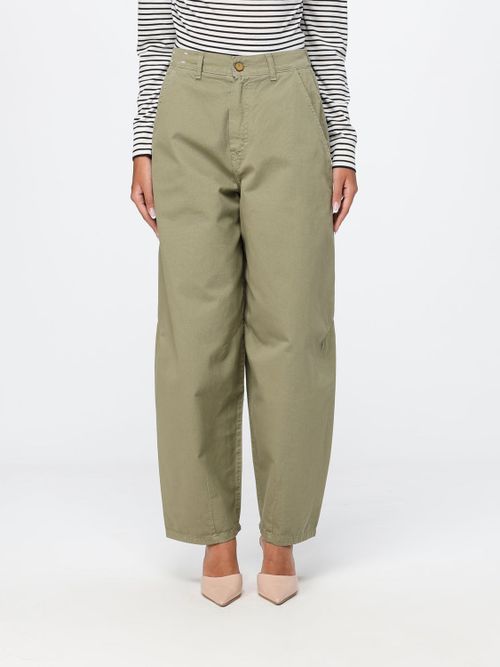 Jeans Woman color Green