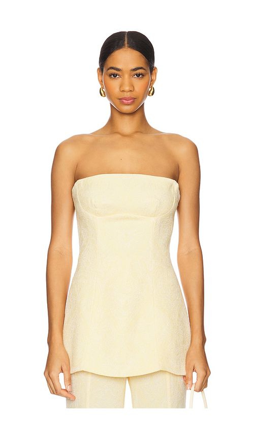 Sabina Musayev Claro Top in Yellow. -  XS also in L