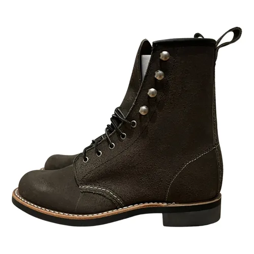 Ankle boots Leather for Female 37.5 EU