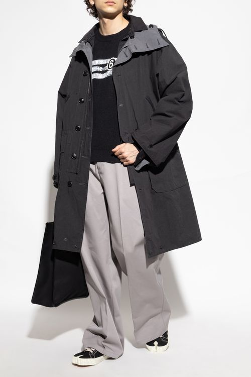 Maison Margiela Wide-leg Trousers, Men's, Grey