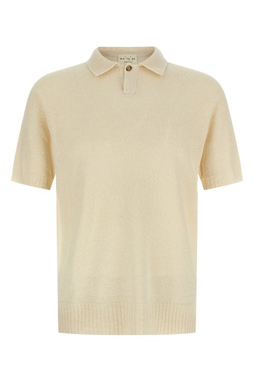Spongy Effect Polo Shirt