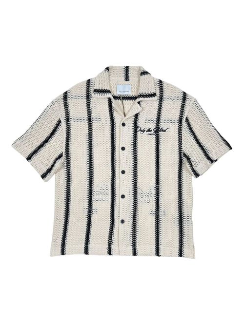 Only the Blind striped shirt - White