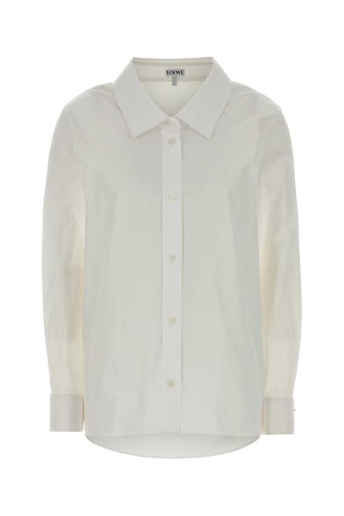 White Poplin Shirt