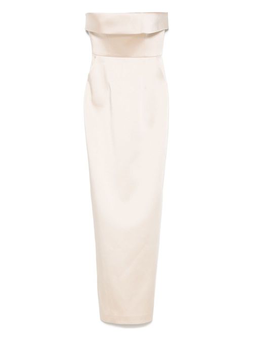 The New Arrivals Ilkyaz Ozel Rhea maxi dress - Neutrals