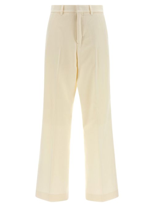 Wool Pants White