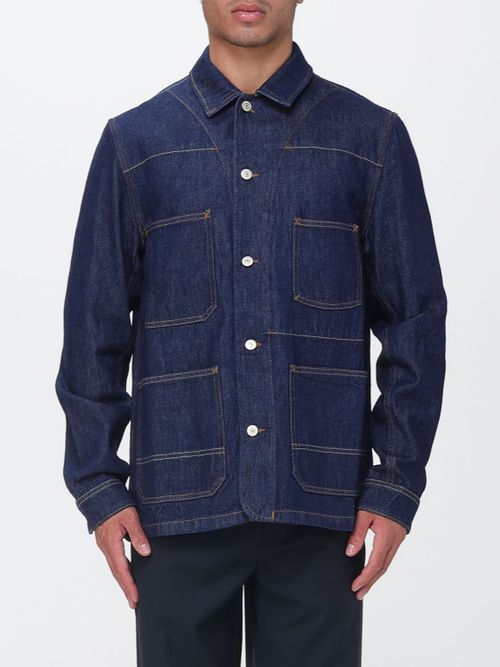 Jacket Men color Blue