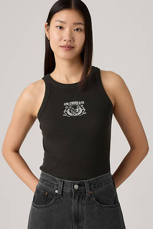 Graphic Essential Racer Tank Top