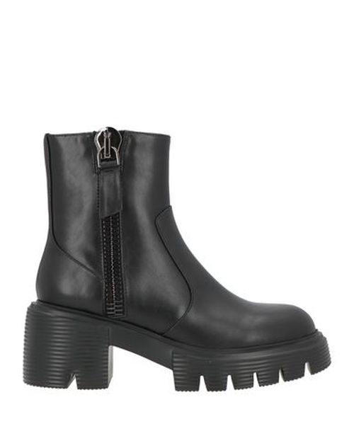 Woman Ankle boots Black Size 11 Leather