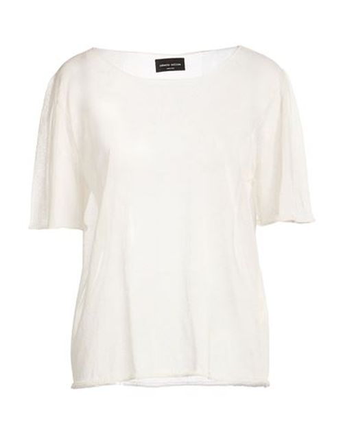 Woman Sweater Ivory Size L Cotton, Polyamide