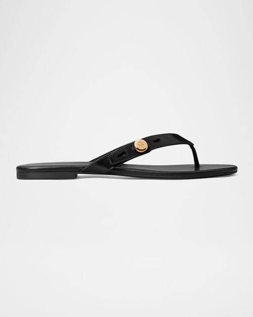 Romy Leather Thong Sandals