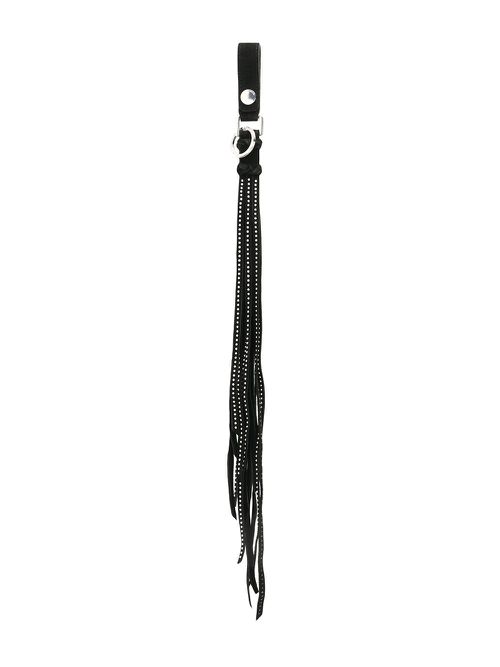 AMIRI studded long tassel keychain - Black
