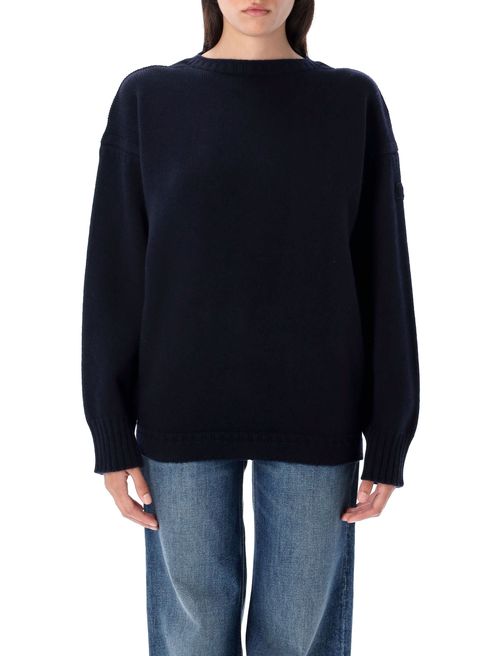 Chloé Chloè LOGO SWEATER in a WOOL & CASHMERE KNIT