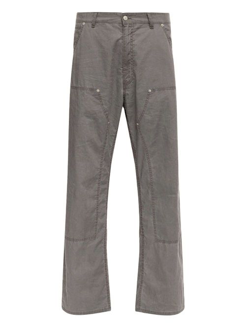Wide-Leg Denim Jeans