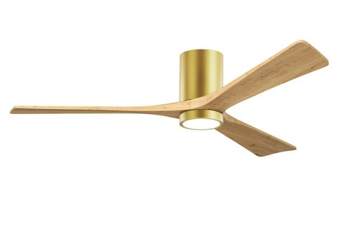 Brushed Brass 60" Ceiling Fan from the Irene-3HLK Collection