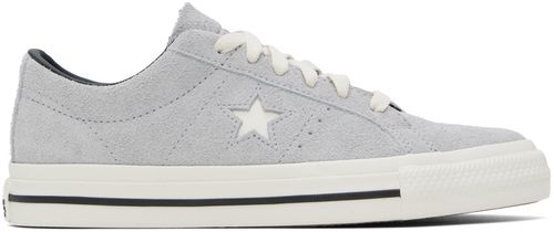 Converse Gray One Star Pro Low Top Sneakers