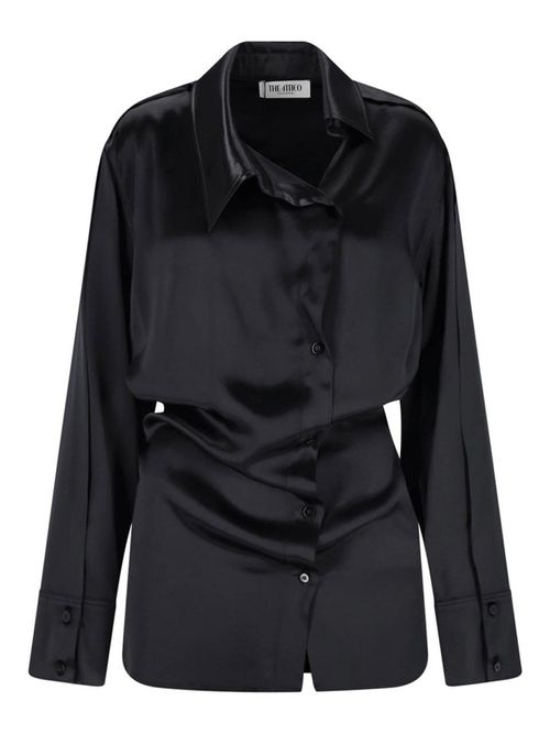 Mini shirt dress