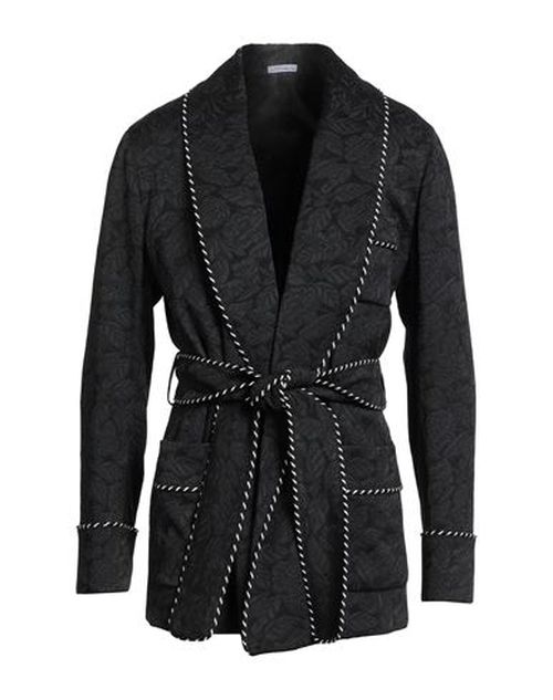 Man Blazer Black Size 34 Polyester, Acetate, Viscose, Elastane