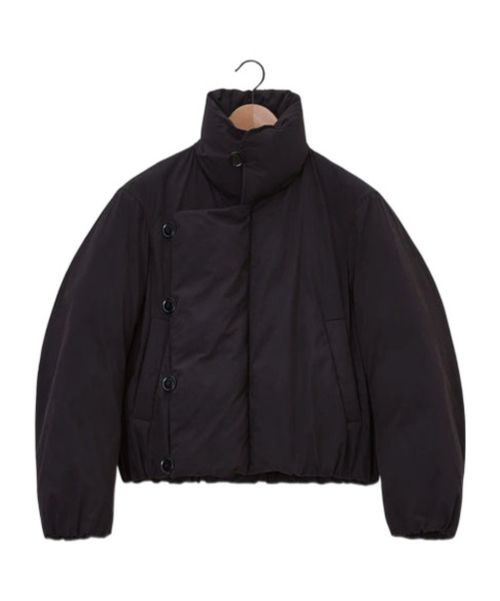 Lemaire High-Neck Cropped Puffe Jacket