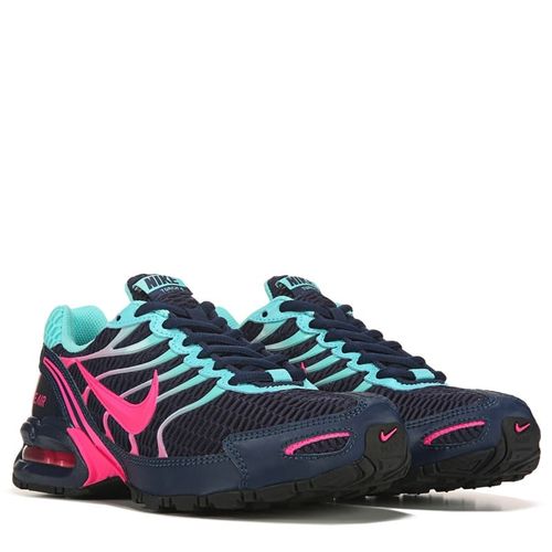 Women's Air Max Torch 4 Running Shoes (Navy/Aqua/Pink)
