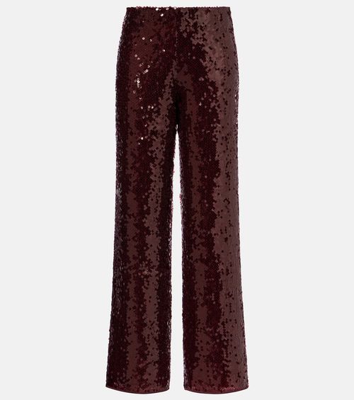 Oséree Marylin sequined wide-leg pants