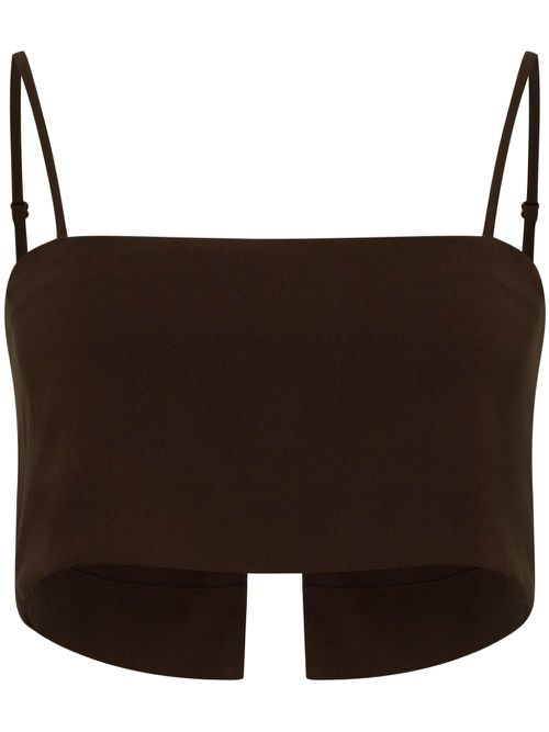 AZEEZA Walton crop top - Bruin