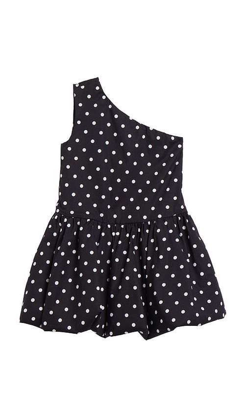 Bardot Junior Alice Polka Dot Bubble Dress in Black,White. - 4/5 also /14, 6/7