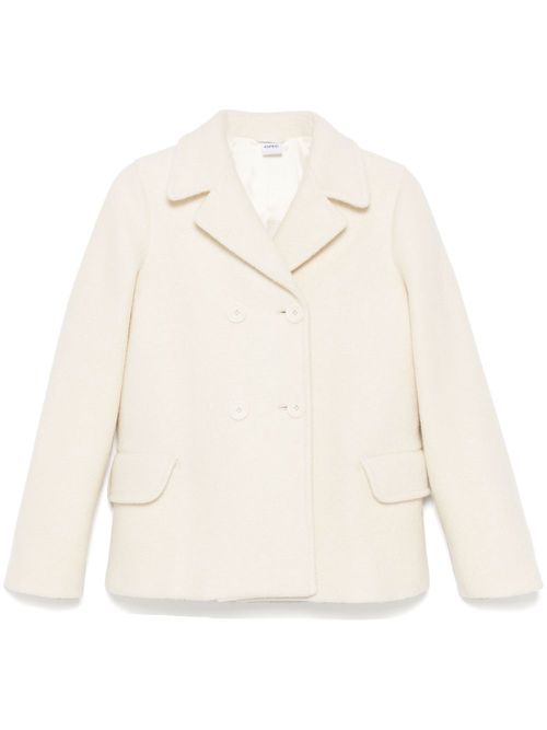 Bouclé jacket - White