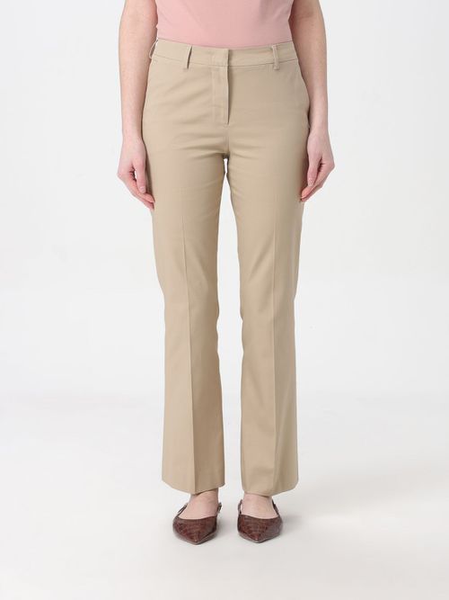 Pants Woman color Beige