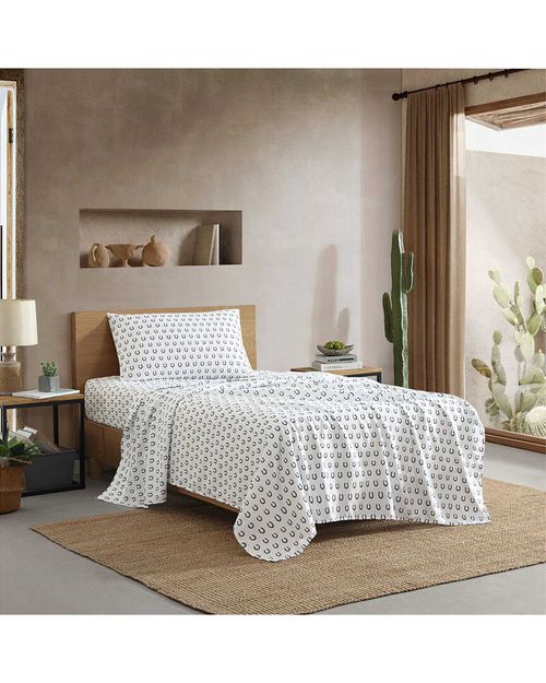 Wrangler Horseshoe Dots Printed Sheet Set