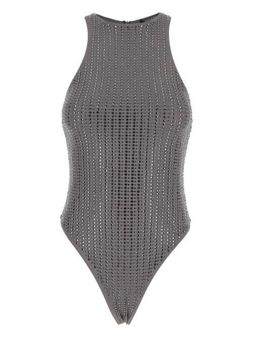 VENUJA stud-detail swimsuit - Grey