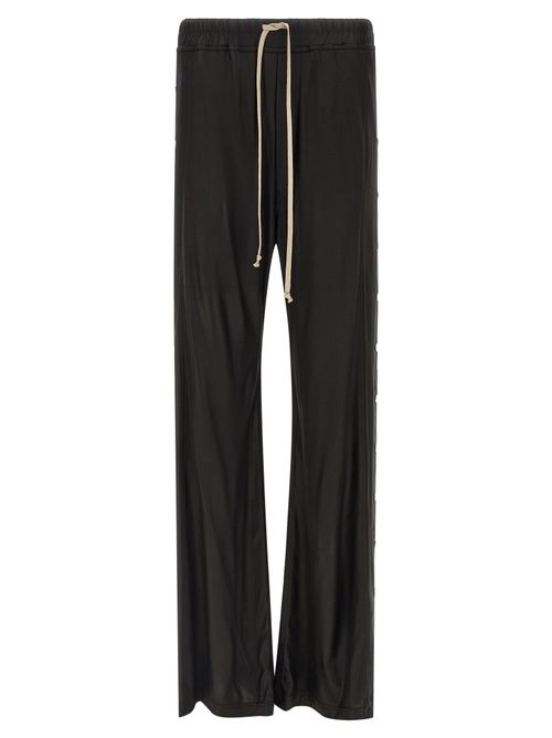 Wide Pusher Trousers — Black