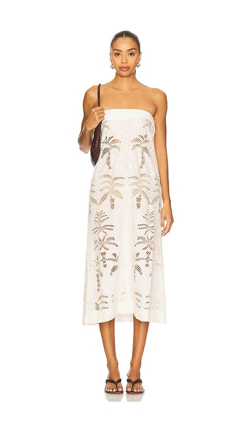 Eugenia Fernandez Ceniza Dress in White.  S. Also in L