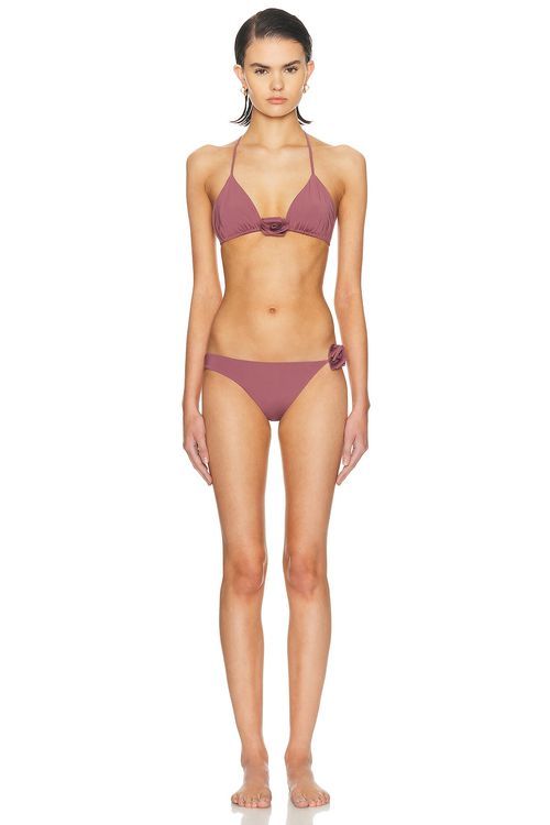 Maygel Coronel Chipi Bikini Set in Acai - Mauve. a