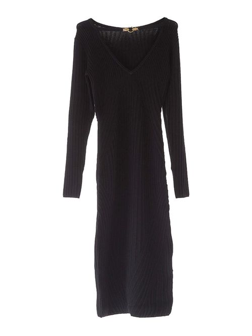 Long Sleeve Lurex Dress