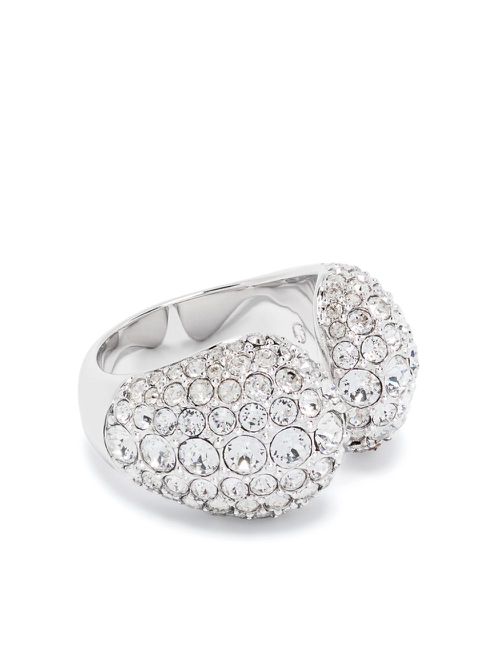 Sublima crystal cocktail ring - Silver