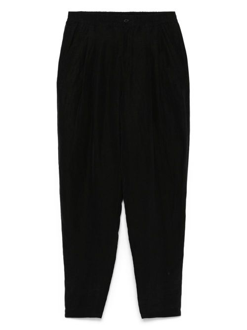 Giorgio Armani pleated trousers - Black