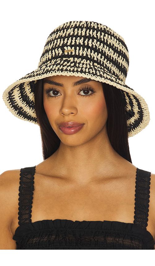 Eugenia Kim Jonah Bucket Hat in Black,Crea