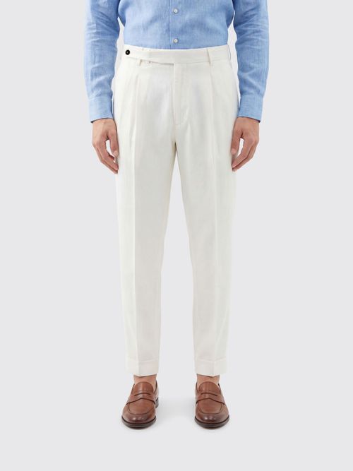 Pants Men color White