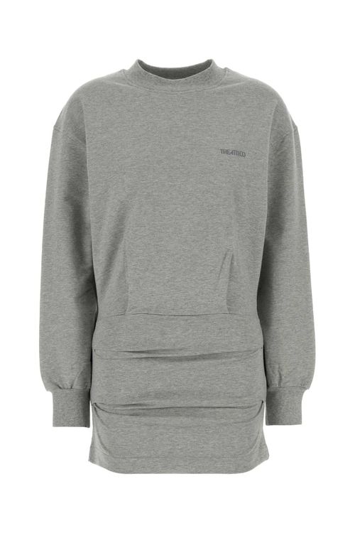 Dress Sweatshirt Dress — Gray