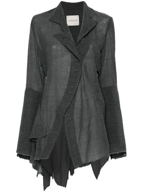 Asymmetric shirt - Grey