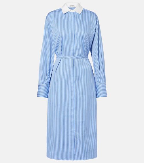 Floyd pinstripe cotton poplin shirt dress