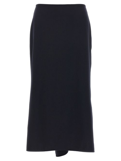 Kick Detail Skirts Blue