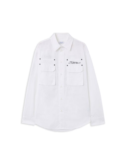 Type Arrow Poplin Overshirt